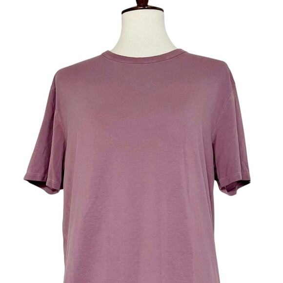 Lululemon Pink Short Sleeves Straight-Hem Crewneck T-Shirt Size 10 - Picture 7 of 8